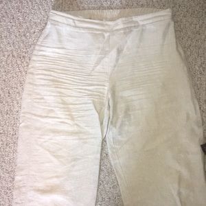 Chico’s Tan Linen Pants Size 2.5 XL